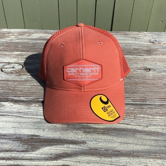 Men’s Carhartt Canvas SnapBack Mesh Cap - Picture 2 of 6